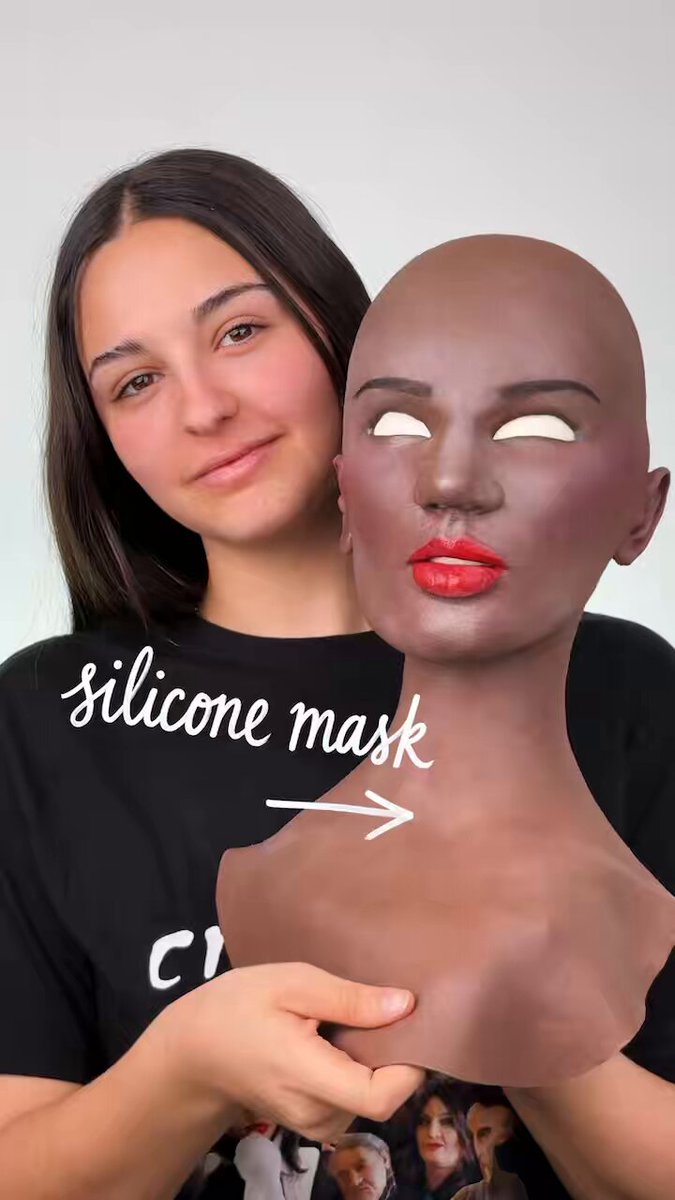 Transform in 3 steps — yes, it’s THAT easy 🔥 Order by June 15 to get your mask before our summer break 🌴☀️ If you’re late, don’t stress… we’ll be back in September 💛 Mask: Crea Fx Taylor, Chocolate Color with Shine Makeup #creafx #summerbreak #siliconemask