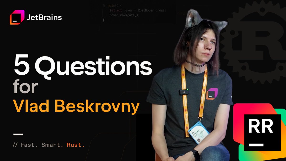 We are proudly presenting a full interview from the RustNL 2026 with Vlad Beskrovny 🦀