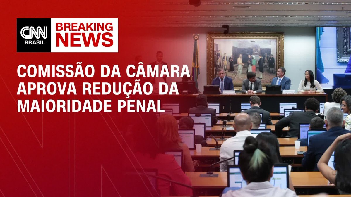 CCJ da Câmara aprova proposta que reduz maioridade penal de 18 para 16 anos; assista #BastidoresCNN