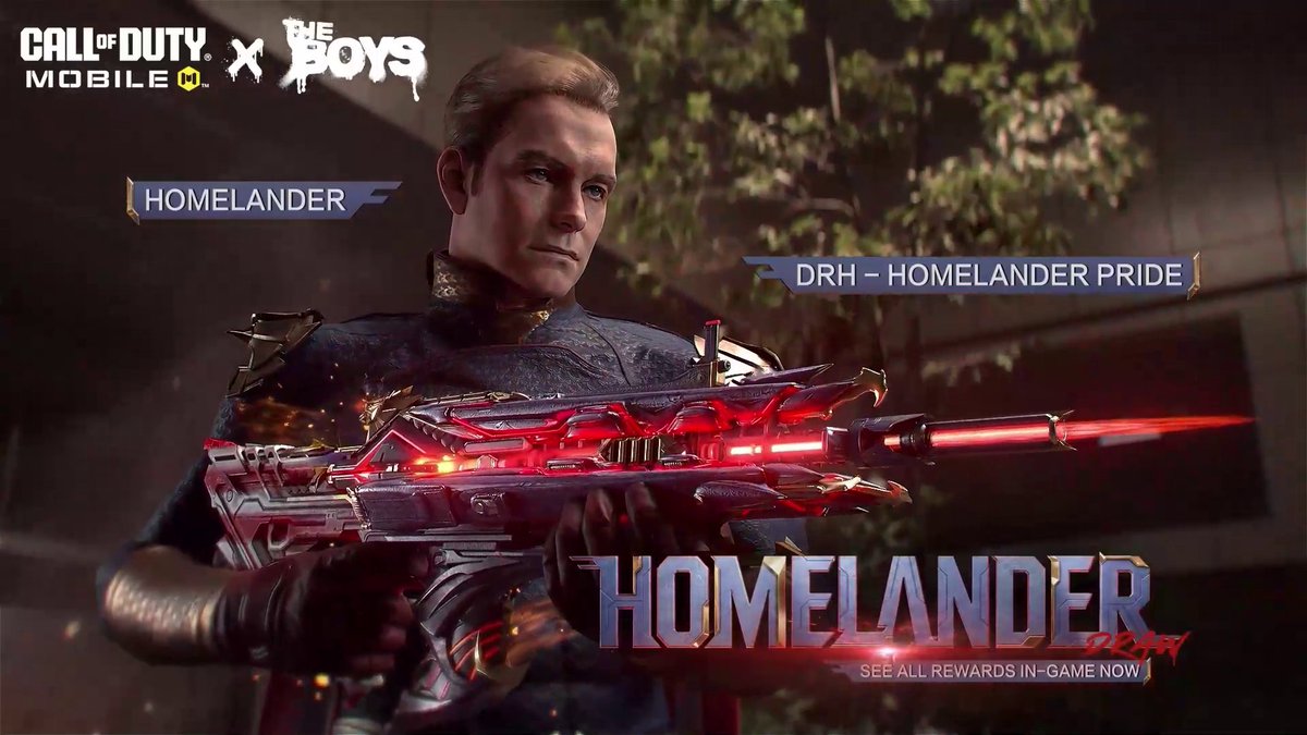 America’s favorite Operator is almost here! 🇺🇸 The Homelander Draw goes live tomorrow at 5 PM PT!