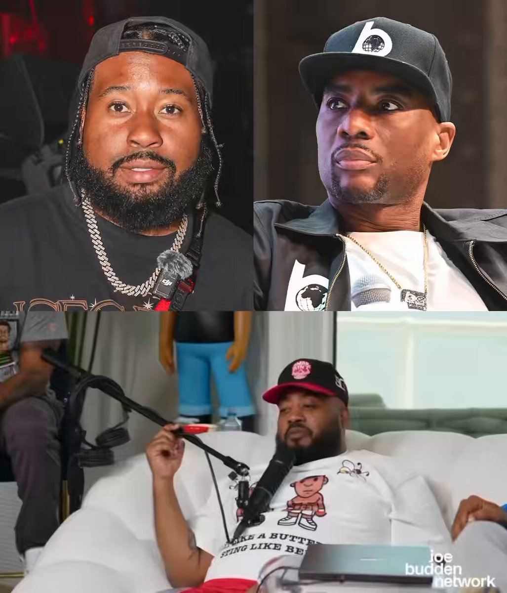 Joe Budden shares his thoughts on Charlamagne Tha God and DJ Akademiks' ongoing beef amid drama surrounding the "Akademiks TV" X account: "I've been too busy to do my real deep dive on AK to see what's going on. But there's been a few pods where I've wanted to come in here and say, 'I gotta get to the bottom of what's going on between AK and Charlamagne.'" (Via The Joe Budden Podcast)