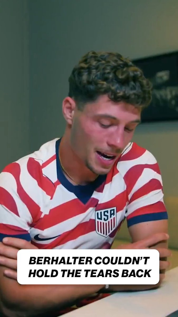 A letter from Gregg Berhalter congratulating his son Sebastian on making the FIFA World Cup roster left him full of emotion (via YT/FIFA)
