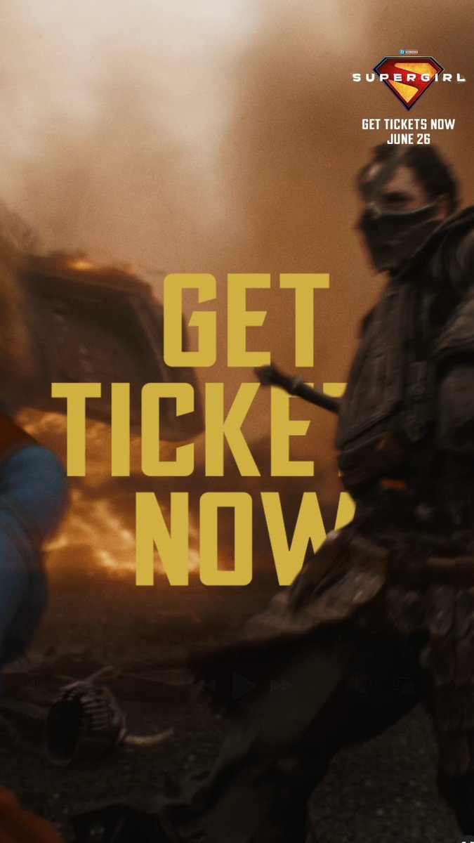 She’ll secure the galaxy, you secure your seats. 💫 Get your tickets now for #Supergirl - only in theaters June 26.