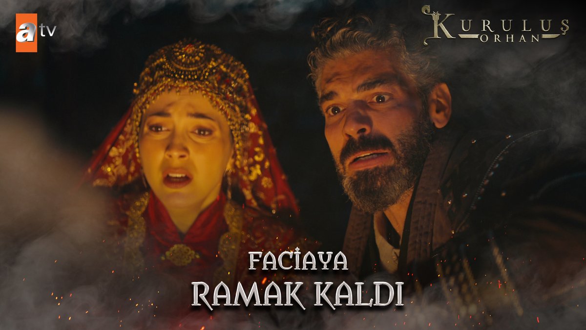Evrenos Bey ve Fatma Hatun faciadan ramak kala kurtuluyor! #KuruluşOrhan atv