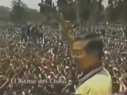 Asians in the US: We are NOT a monolith. Each group has a distinct identity and don't you DARE mix them up. Alberto Fujimori: ¡VOTA POR "EL CHINO"!