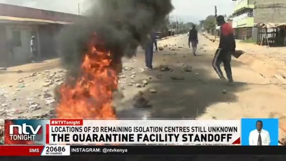 The Quarantine Facility Standoff: Health CS Duale has dismissed claims of government is going on with the construction of an Ebola quarantine facility at Laikipia Military Base. Recent satellite images appear to show ongoing construction. #NTVTonight Number8, the poet Hellen Aura🇰🇪