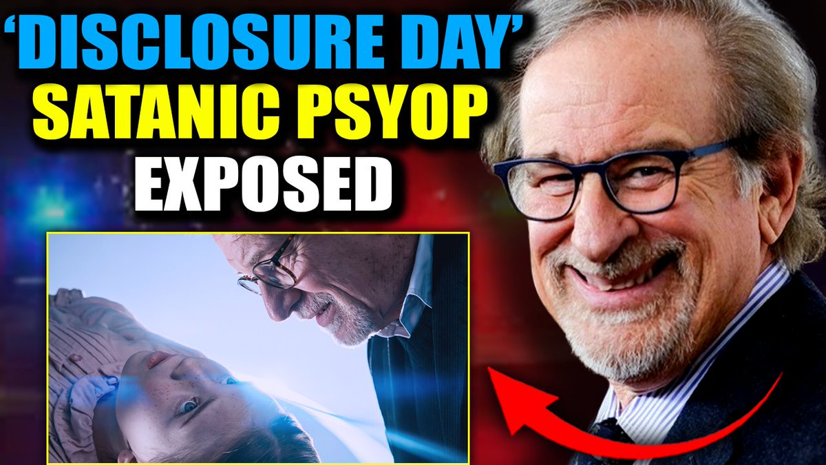 'Disclosure Day' Producer: Spielberg Sacrificed Child to Satan for Box Office Success Disturbing new details are emerging about an occult blood sacrifice tied to "Disclosure Day" filmmaker Steven Spielberg and members of the Hollywood elite, including Leonardo DiCaprio, as the Satanic purpose behind the film comes into focus.