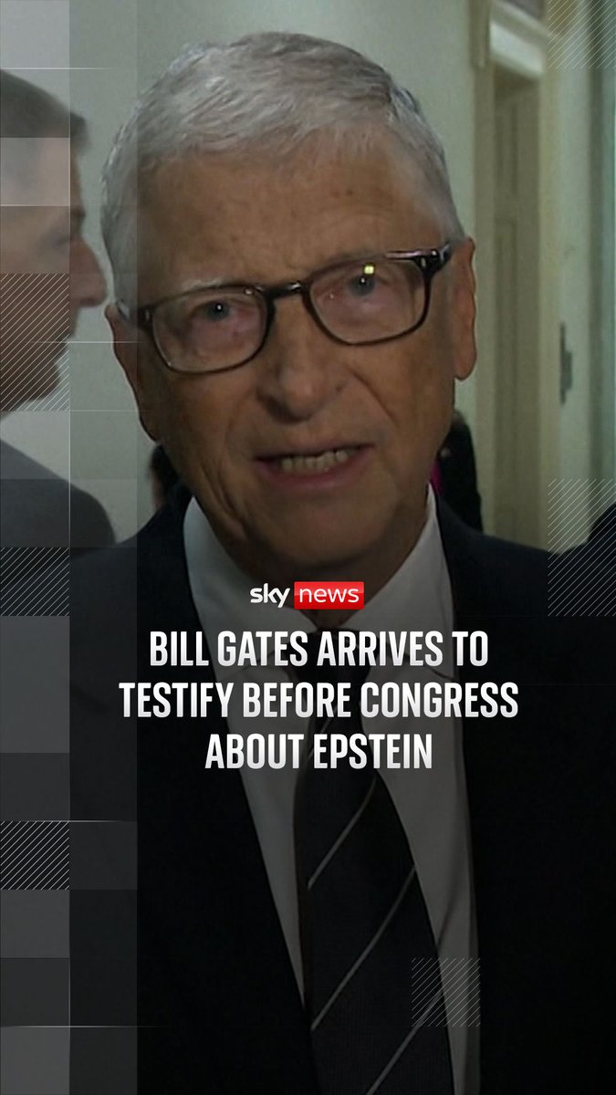 Bill Gates has said he hopes his testimony to Congress about Jeffrey Epstein is "helpful". The Microsoft co-founder has not been accused of any wrongdoing and has maintained his meetings with Epstein were confined to philanthropy-related topics. Latest: