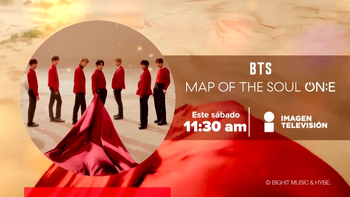 💜 ¡La fiesta por el aniversario de BTS llega a tu pantalla! Imagen Televisión se une a ARMY con la retransmisión de Map Of The Soul: ON:E, su único concierto pensado para TV 📺 ¡No te lo pierdas! Este sábado a las 11:30 a.m. por el canal 3.1 de Imagen Televisión #BTSEnImagen