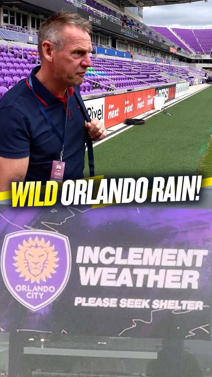 It's wild how much the weather is going to change during this World Cup... 🌧️ ⛈️