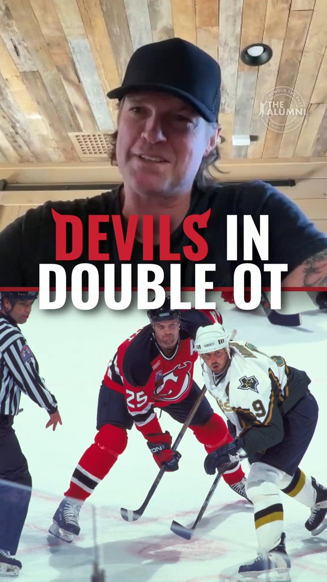 We've all seen the replay a million times. On its 26th anniversary, listen to Jason Arnott explain what he was thinking right before he scored the #StanleyCup winning goal in double overtime for the New Jersey Devils 🏒 🚨