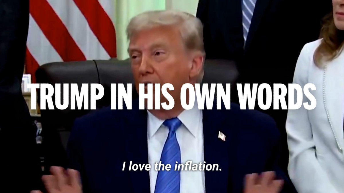 NEW AD: Trump said the quiet part out loud—he loves inflation. Every American should see this.