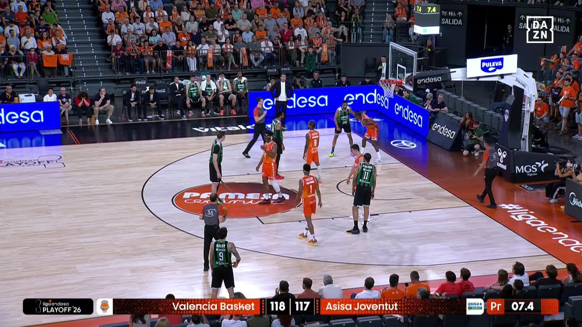 EL PRIMER PUNTO ES PARA Valencia Basket Club 🍊 Los taronja se imponen en la prórroga EN UN PARTIDAZO #LigaEndesaxDAZN 🏀