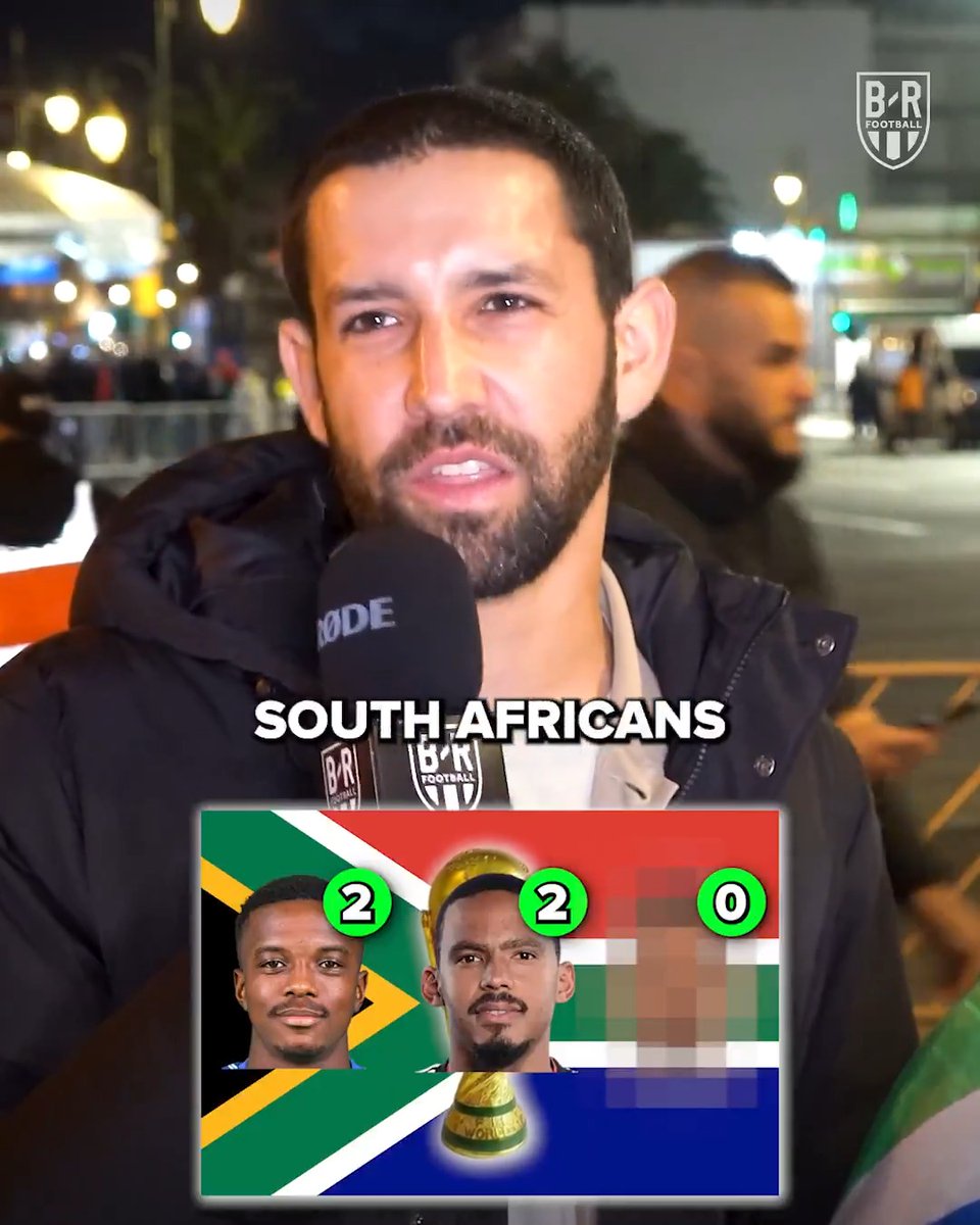 South Africa fans pick Bafana Bafana's key player this summer 🇿🇦 (w/ Miles 🫰🏾🇬🇭)