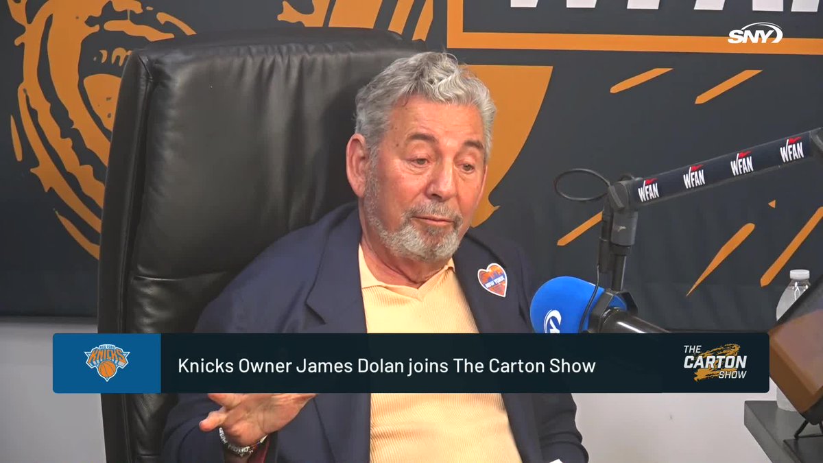 James Dolan on The Carton Show says that the secret service didn't demand the extra security around MSG, it was the NYPD Commissioner's Office: "This was the plan all along, she used the president coming as an excuse to set it up"