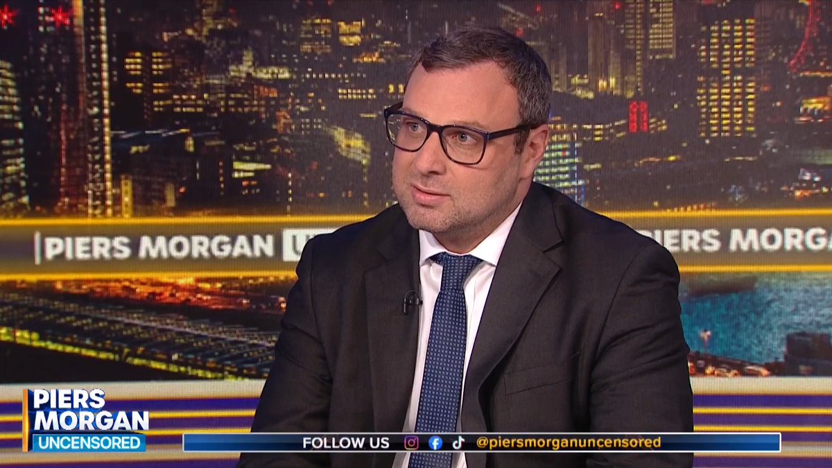 "I don't call my friends effing crazy - do you?!" Piers Morgan grills the Israeli Embassy for London's Alex Gandler on Trump's comments on Netanyahu. Watch more👇 📺 Piers Morgan | Alex Gandler
