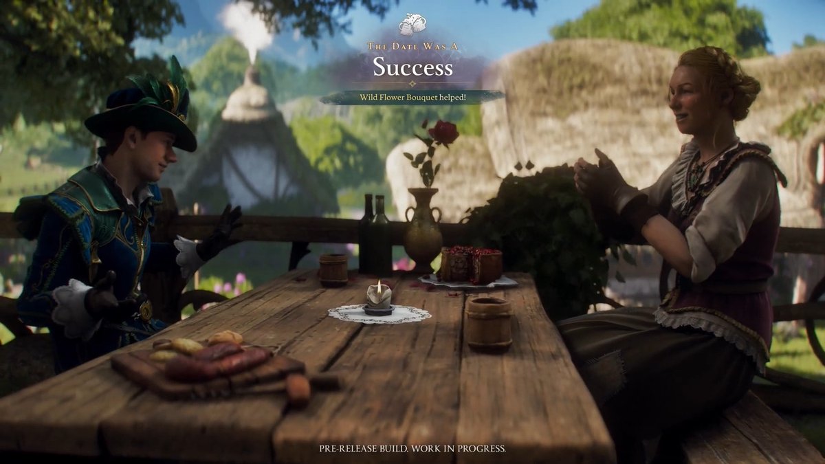 A preview of how dating works in Fable 💞