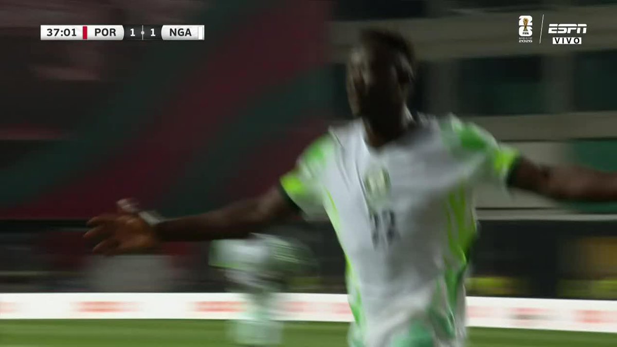 🤯🇳🇬🇵🇹 NIGERIA SE LO EMPATA A PORTUGAL.