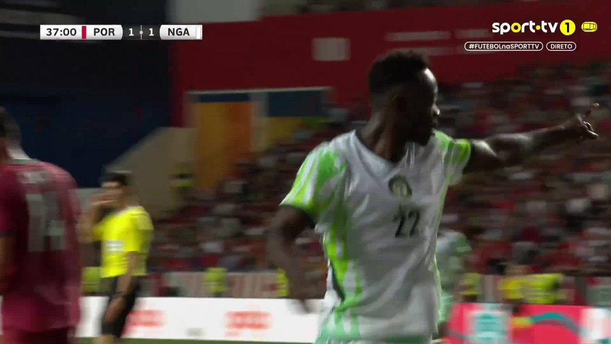 ⚽️ AKOR ADAMS ÉGALISE POUR LE NIGÉRIA 🇳🇬 FACE AU PORTUGAL 🇵🇹 !