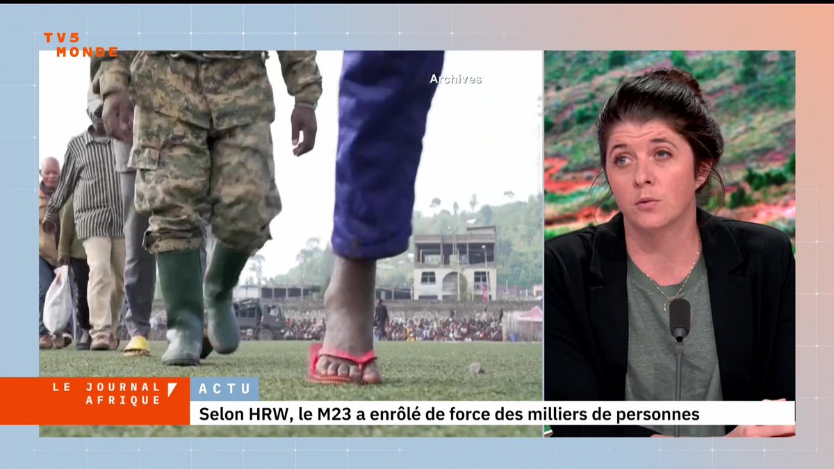 Recrutements forcés , coups, exécutions sommaires... un rapport de l'ONG Human Rights Watch accuse l’AFC/M23 et l'armée rwandaise d’exactions dans l’est de la RDC. Entretien avec Clémentine de Montjoie chercheuse senior au sein de la division Afrique de HRW.