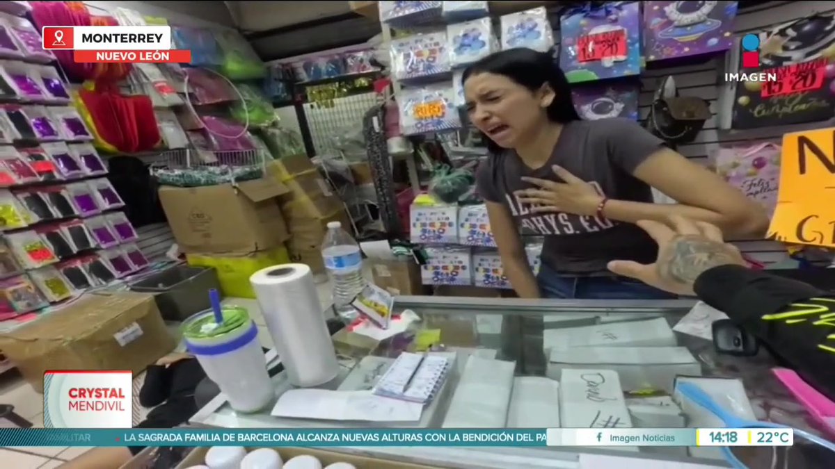 Así, este presunto influencer graba múltiples delitos que él mismo realiza en #NuevoLeón. #NoticiasImagen #YoTeVeo #ImagenNoticias con Crystal Mendivil Imagen Crystal