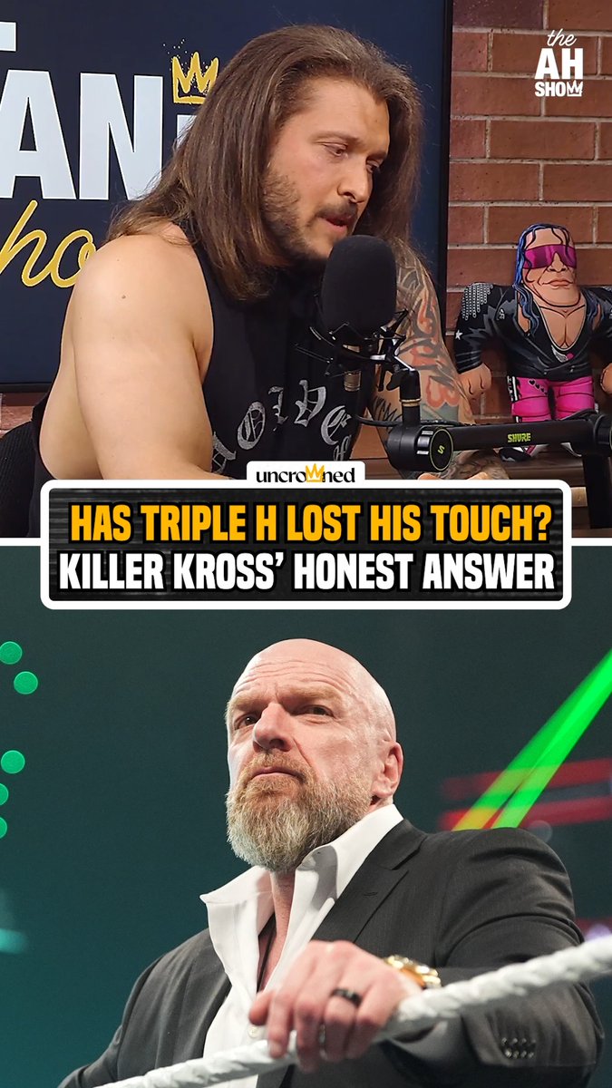 "If I had to guess. I would say that there are people who call things in and he has to make the best of what they want to play out on television and the PLEs." Kross suspects things have changed in the WWE decision process 🧐 #HelwaniShow