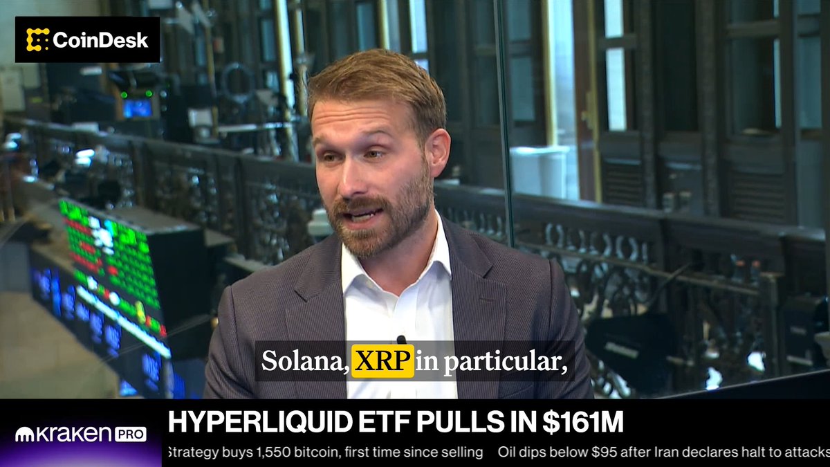 🎥 James Seyffart says Solana and XRP may be holding up better than expected because ETF investors are sizing crypto positions more conservatively than crypto native investors.