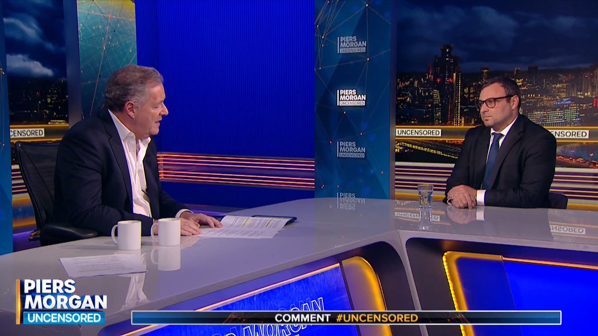 'This was supposed to be over in 2-3 weeks... there's no sign of it being over and the Iranians have everyone over a barrel!' Watch more of Piers Morgan speaking to Israeli spokesman Alex Gandler👇 📺 Piers Morgan | Alex Gandler