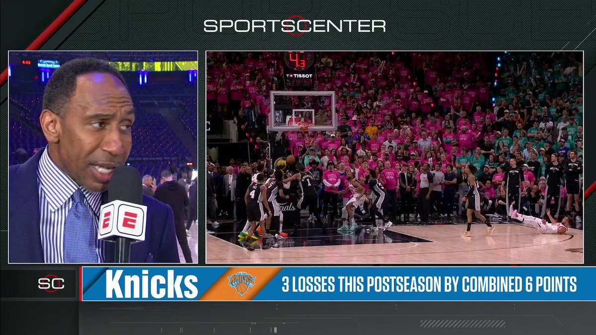 “The New York Knicks have to humble [the Spurs] and answer the call. If they don’t, it’s gon’ be a tall task to go back to San Antonio.” Stephen A Smith on the importance Game 4 has on the series.