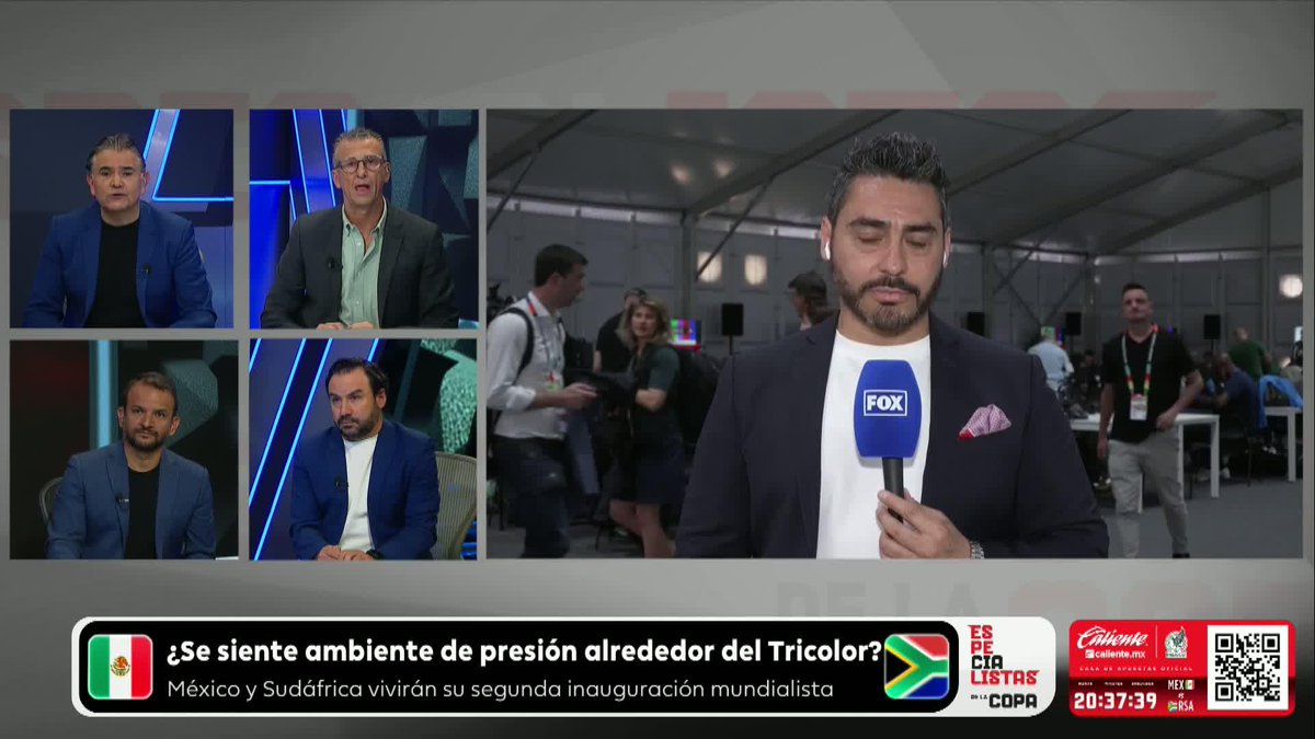 🛌 Rubén Rodríguez 👤 no dormirá en el Estadio Ciudad de México, pero sí hay ingenieros que deben pasar la noche ahí. "Ha sido un desastre la organización del Mundial en la CDMX" Fernando Cevallos 🏟️ #EspecialistasDeLaCopa