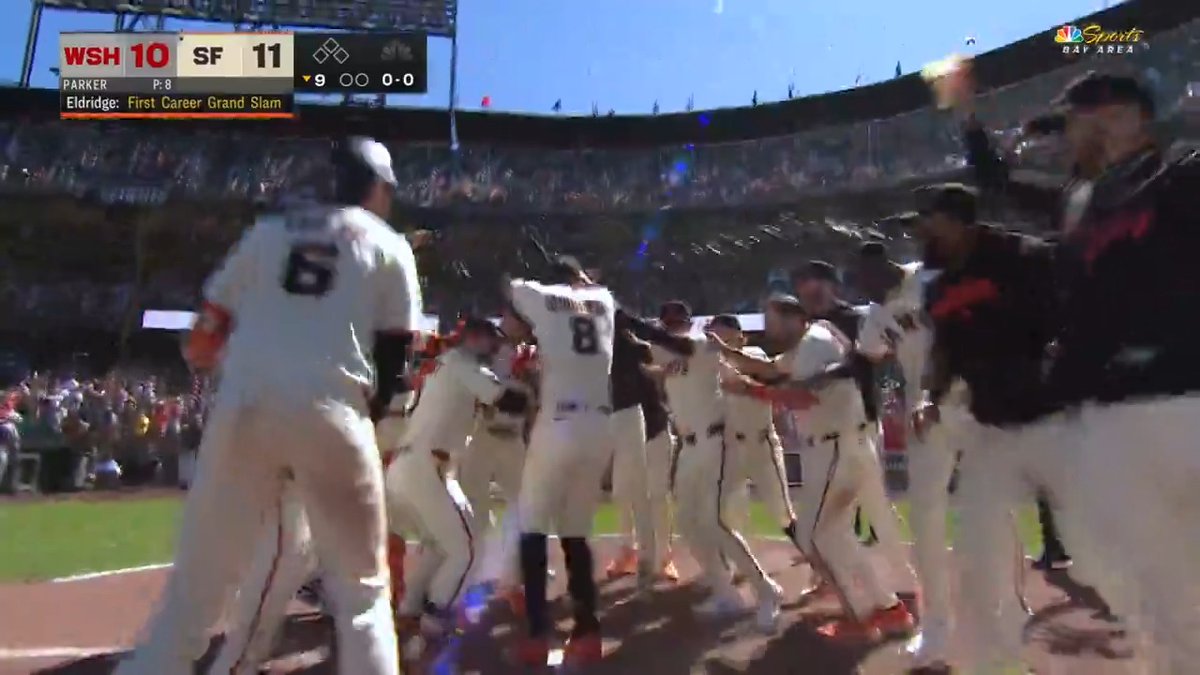 BRYCE ELDRIDGE WALK-OFF GRAND SLAM 😱