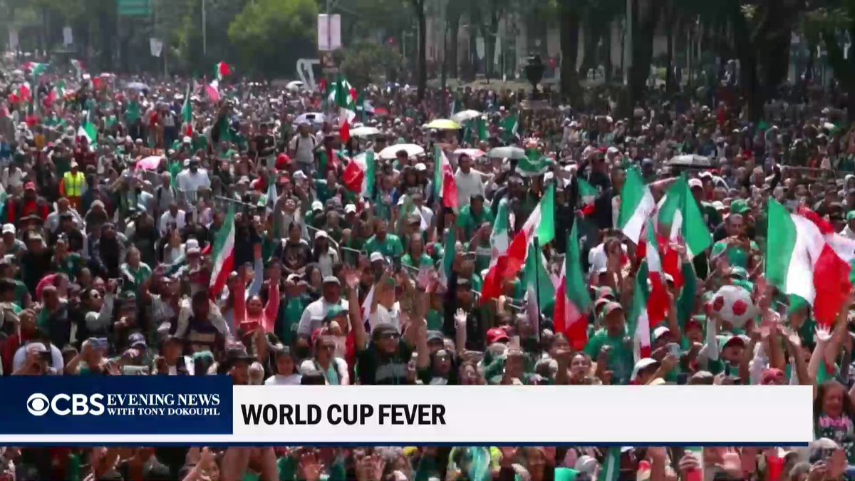 Excitement is building as the men's World Cup kicks off Thursday in Mexico City, with matches in the U.S. and Canada later this week. The tournament brings together soccer fans around the globe every four years – and one fan is walking across the U.S. in a kilt for a good cause.