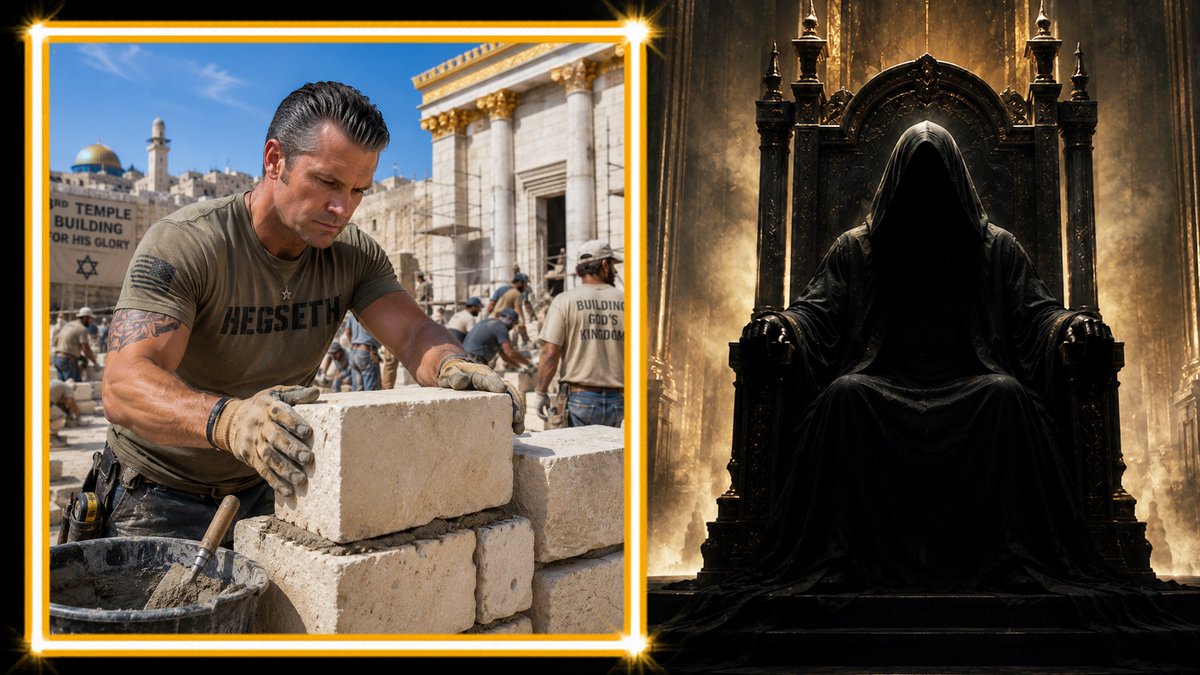 VIDEO: Did You Know That Christian Zionists Are Promoting The Rebuilding Of The 3rd Temple In Jerusalem That Revelation Says Will Be The Seat Of The Antichrist? Former J6 Political Prisoner / Founder Of The Oath Keepers, Stewart Rhodes, Reports On Netanyahu & Israel's Attempt To Take Over The Pentagon To Lay The Foundation For The Greater Israel Project ⬇️WATCH/SHARE THE LIVE X STREAM⬇️