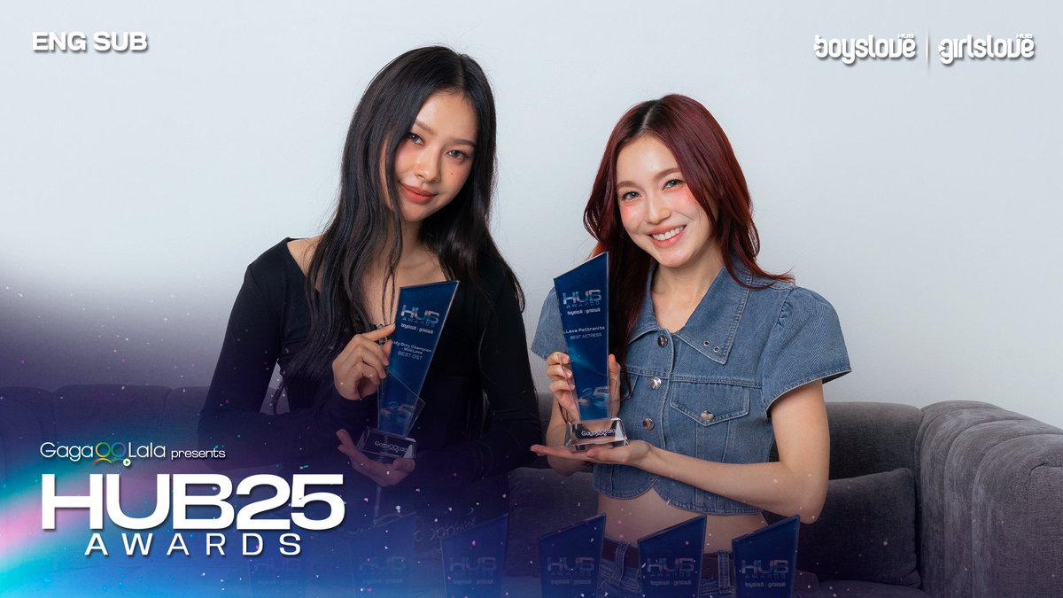 🏆 • MilkLove agradecem pelo prêmio de “Melhor Casal” no #HUBAwards2025! MILKLOVE AT HUB AWARDS เลิฟรัก Milk (มิ้ลค์)