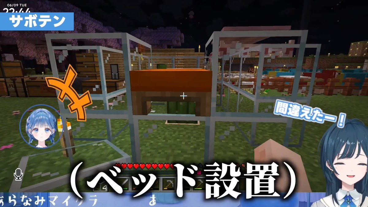 ここ情報量多過ぎてほんと好き #あらなみマイクラ