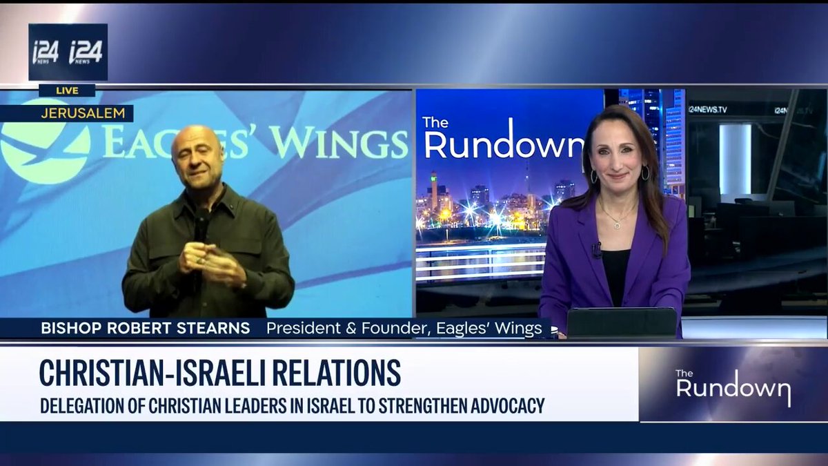 Christian Zionist pastor Robert Stearns: "The Israeli people are a people who want to live in peace with their neighbors."