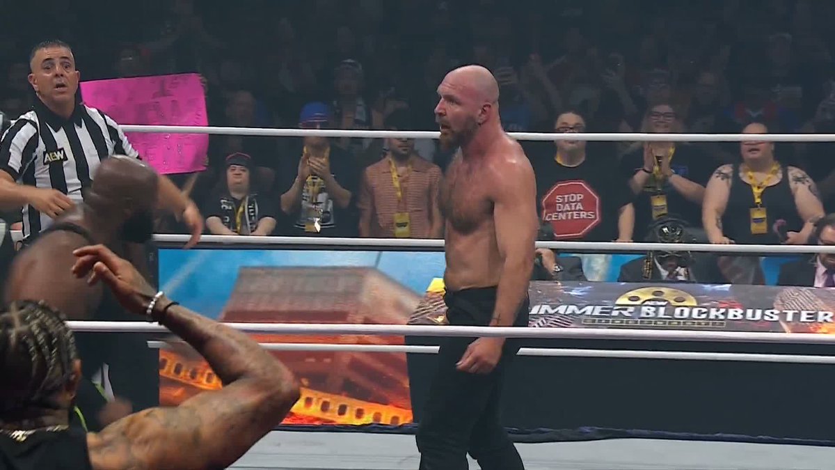 STP isn't done with Jon Moxley and the Death Riders can't get close to help! Watch #AEWDynamite LIVE on TBS & HBO Max
