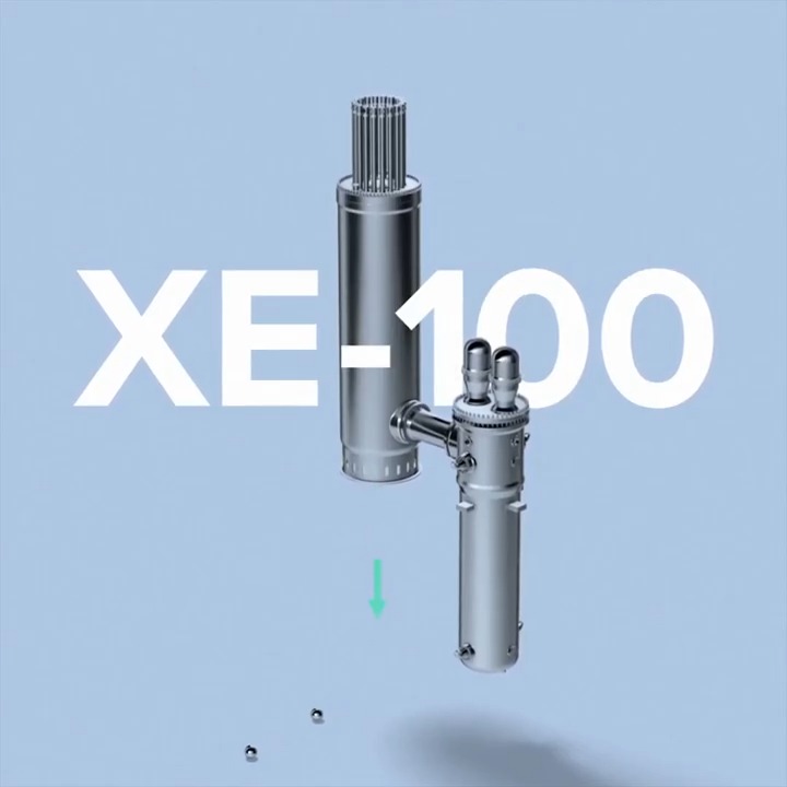 WATCH: X-energy is developing this high-temperature gas reactor fueled by ultra-robust TRISO particles.