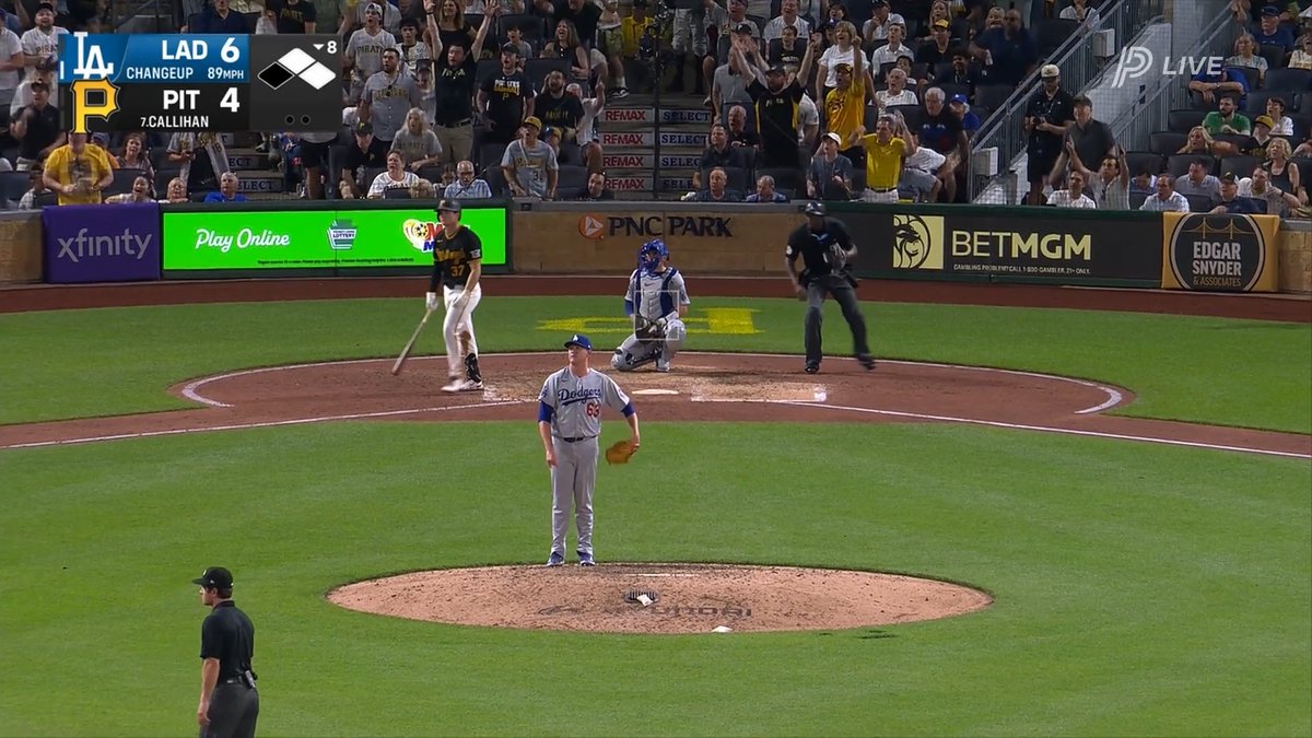 WHERE WERE YOU FOR THE TYLER CALLIHAN GAME⁉️ PNC PARK IS BUZZING