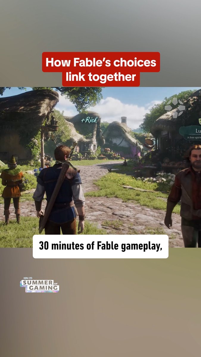 Get ready to get SIDETRACKED in Fable! Presented by @evildead and Amazon Luna #ignsummerofgaming