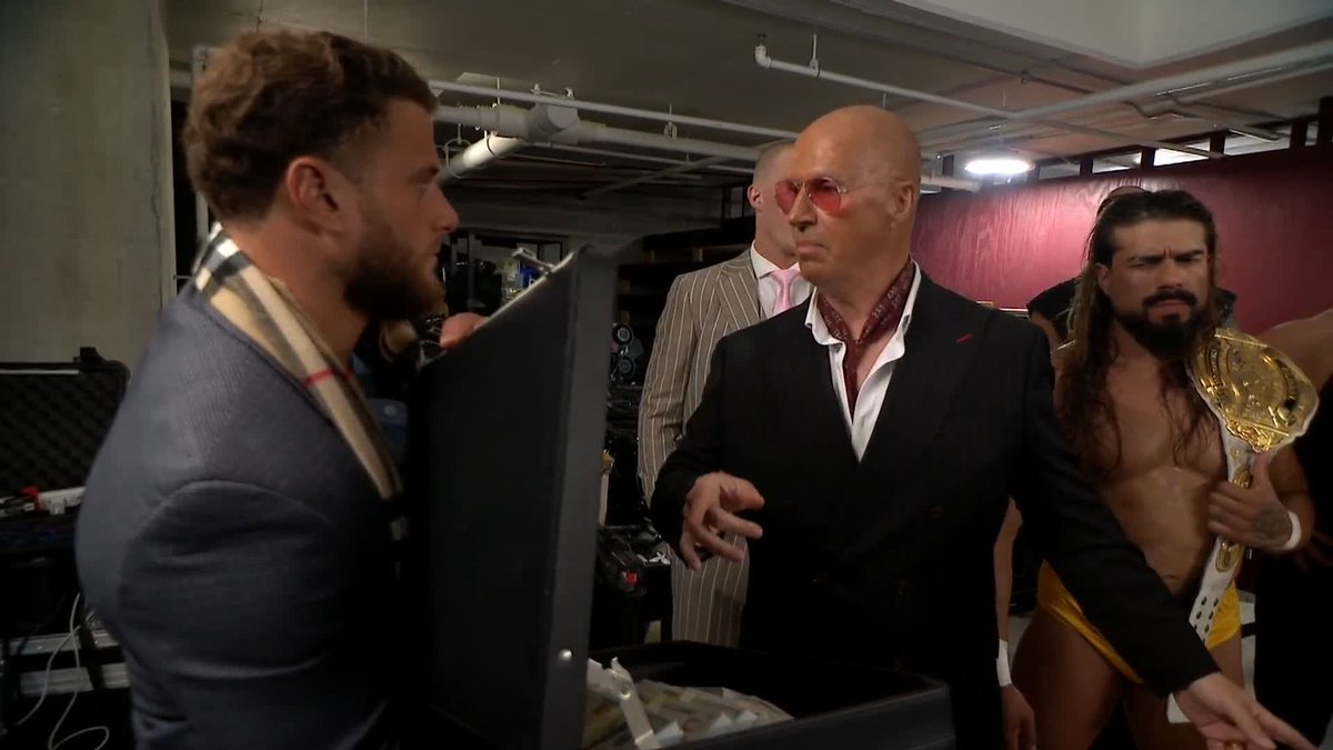 .The Invisible Hand had family business to handle, but Maxwell Jacob Friedman™️ came calling with a major request! The #AEW World Champion needs five of Don’s best, and when MJF is involved, money talks LOUD! Watch #AEWDynamite LIVE on TBS + HBO Max