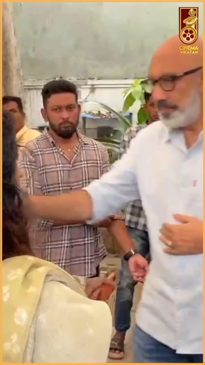 கீர்த்தி சுரேஷை கண்டு கொள்ளாமல் சென்ற சத்யராஜ் 🤯