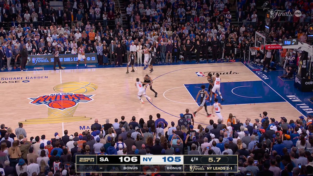 OH MY GOD. THE NEW YORK KNICKS JUST PULLED OFF THE GREATEST COMEBACK IN HISTORY 😱 3-1 SERIES LEAD. HISTORIC.