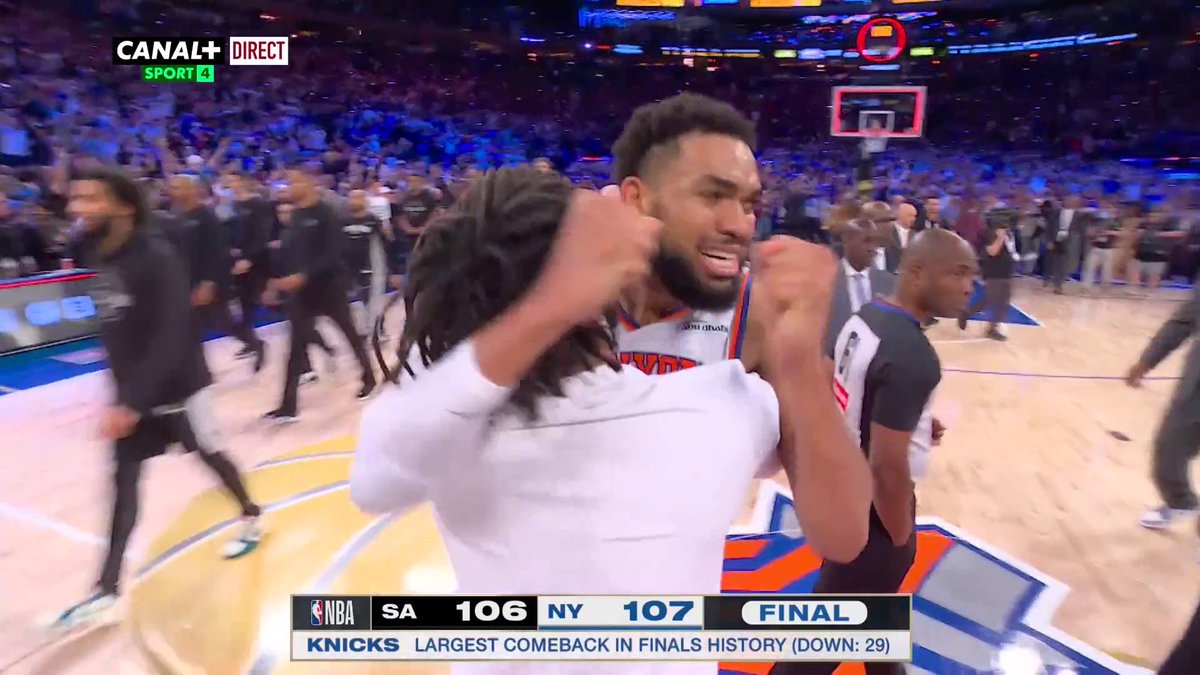 #NBA 🏀 : LA PLUS GRANDE REMONTADA DE L'HISTOIRE DES FINALES NBA. SIGNÉE, LES NEW YORK KNICKS ! !