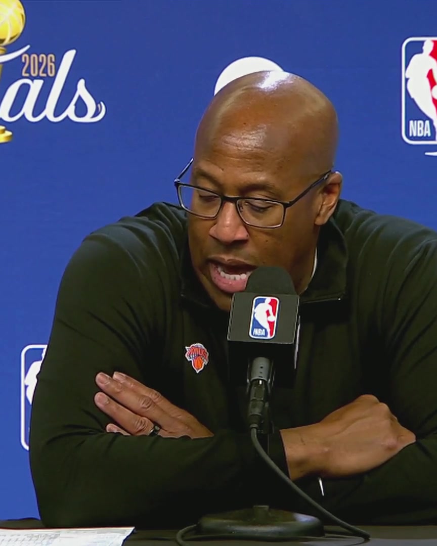 "OG was one of the guys I challenged. I told OG - as big, as strong, as athletic as he is - he's got to be a monster on the offensive glass tonight. I don't know if there was a play bigger than any other play in the history of Knicks basketball." - Mike Brown