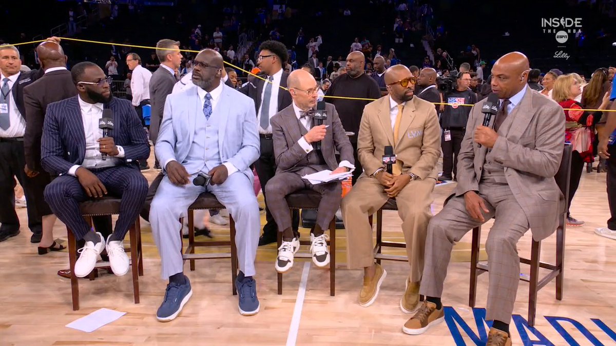 "I've been in the NBA for 40 years. I've never experienced what I experienced tonight." Chuck gives the Knicks their flowers for pulling off the largest comeback in NBA Finals history 🏆