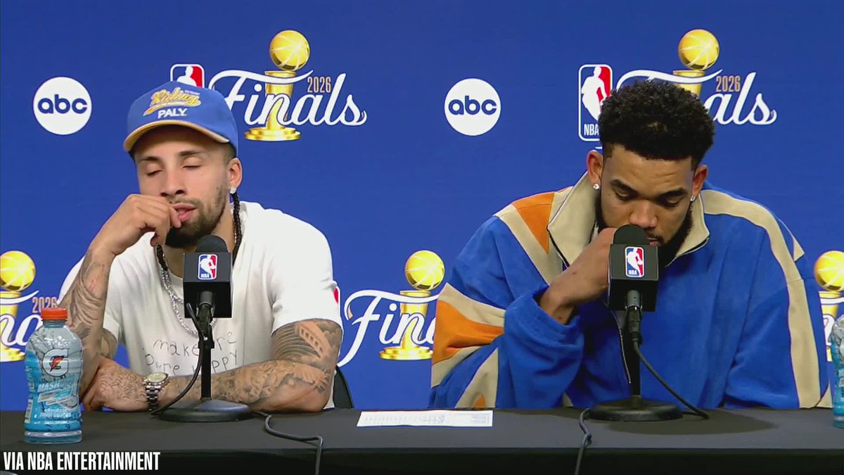 Karl-Anthony Towns talks about playing with Jose Alvarado: "It's tough for me to be a Dominican talking about a Puerto Rican like..." 😂