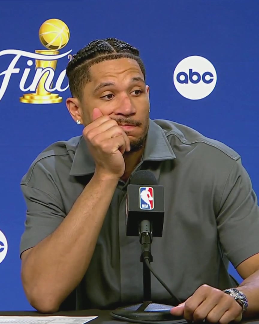 "He's a winning player and he went and made a winning play." Josh Hart talks about OG Anunoby's game-winning tip-in: