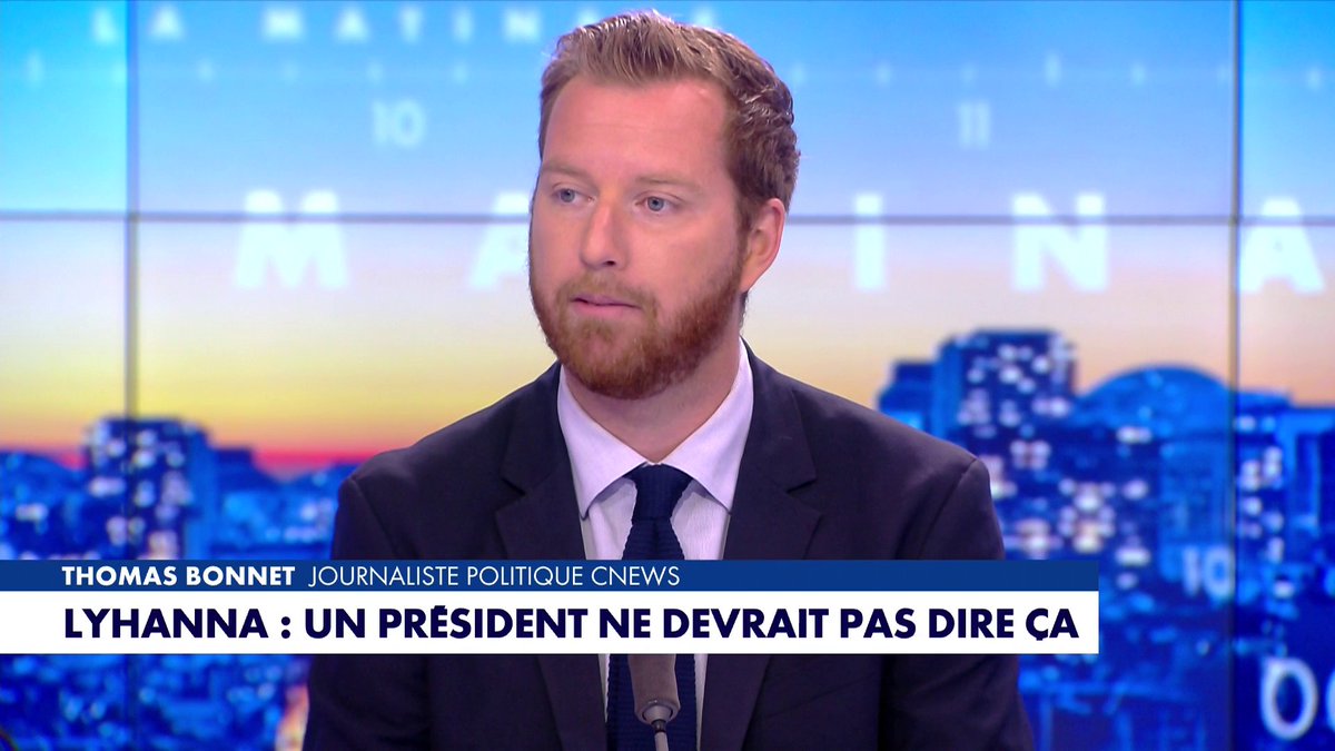 L'édito de Thomas Bonnet : «Lyhanna : un président ne devrait pas dire ça», dans #LaMatinale