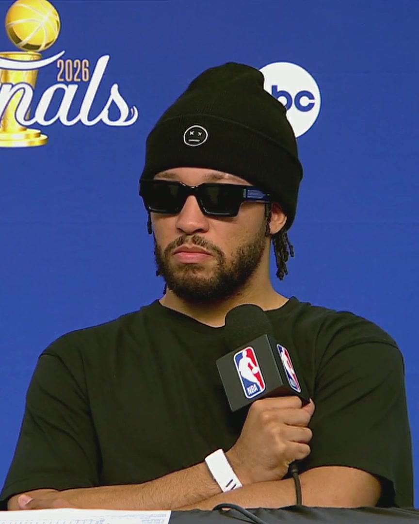 "Our mentality has to be 0-0, the way it's been. It has to be that way. Us moving forward with that mindset can really benefit us, but there's nothing to celebrate. It's not over yet. Not even close." - Jalen Brunson